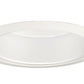 Juno Recessed Lighting 204W-WH (204 WWH) 5" LED, Line Voltage Downlight Trim, White Reflector, White Trim