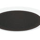 Juno Recessed Lighting 205B-WH (205 BWH) 5" LED, Line Voltage Baffle Trim, Black Baffle, White Trim