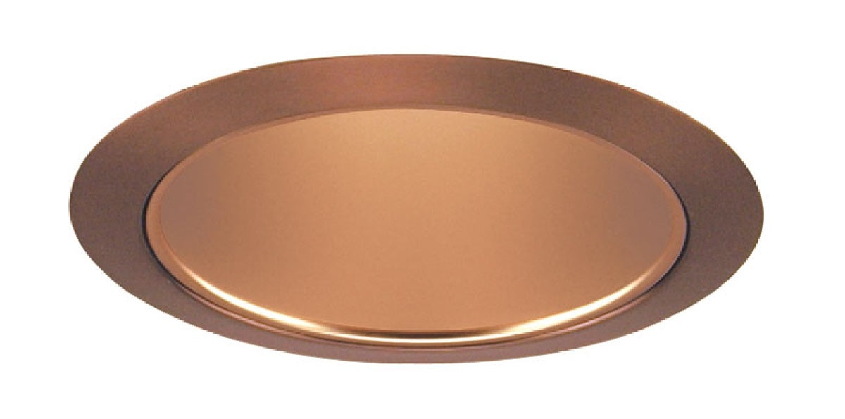 Juno Recessed Lighting 206WHZ-ABZ (206 WHZABZ) 5" Line Voltage Deep Cone Reflector Trim, Wheat Haze Reflector, Age Bronze Trim