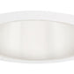 Juno Recessed Lighting 207W-WH (207 WWH) 5" Line Voltage Cone Reflector Trim, White Reflector, White Trim