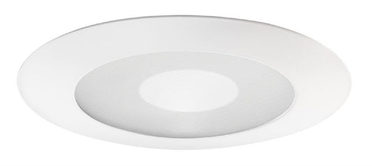 Juno Recessed Lighting 212N-WH (212N WH) 5" LED, Line Voltage Perimeter Frosted Lens Shower Trim, White Trim