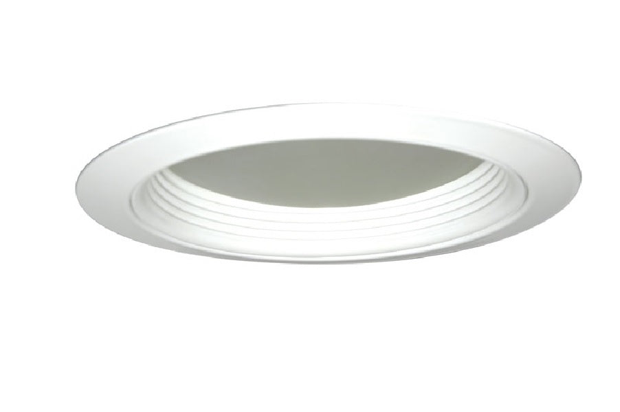 Juno Recessed Lighting 2130W-WH (2130 WWH) 5" LED, Compact Fluorescent, White Baffle Trim with Regressed Dome Lens