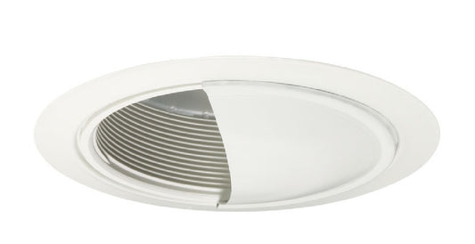Juno Recessed Lighting 213G3W-WH (213G3 WWH) 5" LED Wall Wash Baffle Trim, White Baffle, White Trim Ring