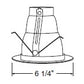 Juno Recessed Lighting 219WHZ-ABZ (219 WHZABZ) 5" Compact Fluorescent, Cone Reflector Trim, Wheat Haze Reflector, Aged Bronze Trim