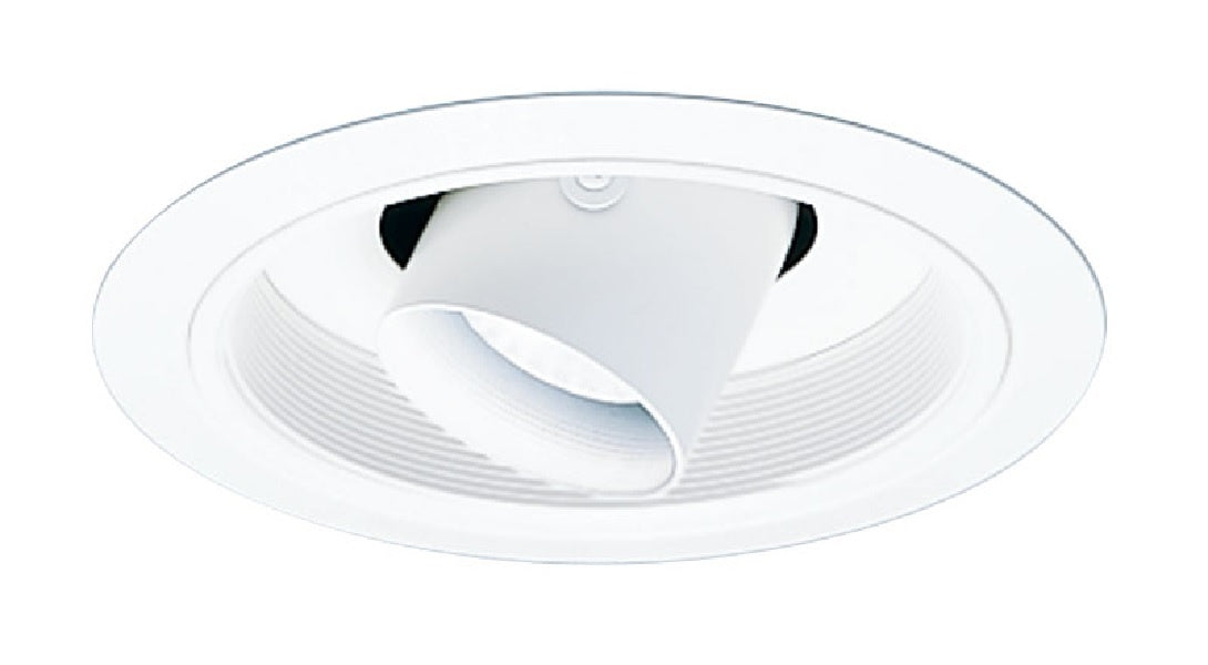 Juno Recessed Lighting 226W-WH (226 WWH) 6" Line Voltage, Cylinder Spotlight in Baffle Trim, White Baffle, White Trim