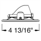 Juno Aculux Recessed Lighting 2301SQ2BHZ-WH-SF 2" 2 Heads LED Regressed Lensed Pinhole Self Flanged Trim, White Finish