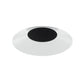 Juno Aculux Recessed Lighting 2307BHZ-WH-FM 2" Round Regressed Beveled Flush Mount Pinhole, White Trim