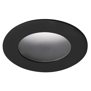 Juno Aculux Recessed Lighting 2311BHZ-BL-FM 2" Round Adjustable Lensed Pinhole LED, Low Voltage Flush Mount, Black Trim