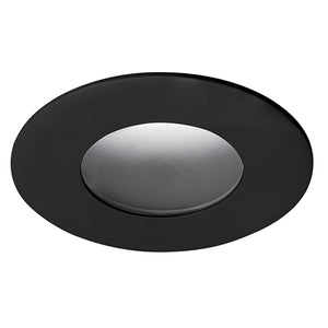 Juno Aculux Recessed Lighting 2311BHZ-BL-SF 2" Round Adjustable Lensed Pinhole LED, Low Voltage Self Flange, Black Trim
