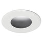 Juno Aculux Recessed Lighting 2311BHZ-WH-SF 2" Round Adjustable Lensed Pinhole LED, Low Voltage Self Flange, White Trim