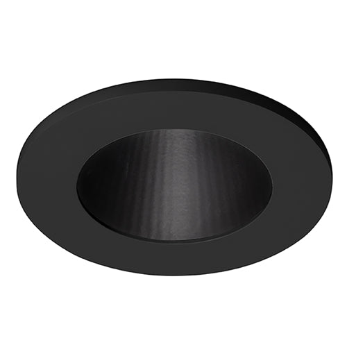 Juno Aculux Recessed Lighting 2318BHZ-BL-FM 2" Round Adjustable Pinhole LED, Low Voltage Flush Mount, Black Trim