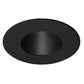 Juno Aculux Recessed Lighting 2318BHZ-BL-SF 2" Round Adjustable Pinhole LED, Low Voltage Self Flange, Black Trim