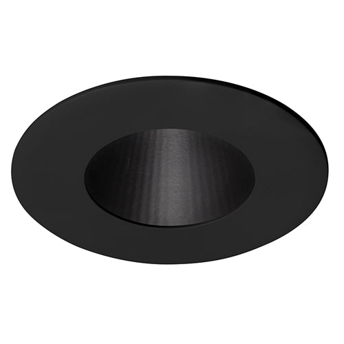 Juno Aculux Recessed Lighting 2318BHZ-BL-SF 2" Round Adjustable Pinhole LED, Low Voltage Self Flange, Black Trim