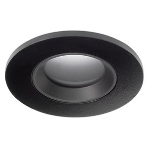 Juno Aculux Recessed Lighting 2332BHZ-BL-FM (2DPIN BD BLFM WET) New Construction 2" Round LED with 1-1/4" Pinhole, Wet Location, Black Diffuse Reflector, Flangeless, Black Trim