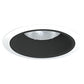 Juno Recessed Lighting 24B-WH (24 BWH) 6" LED, Line Voltage, Tapered Baffle Trim, Black Baffle, White Trim