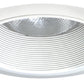 Juno Recessed Lighting 24W-WH (24 WWH) 6" LED, Line Voltage, Tapered Baffle Trim, White Baffle, White Trim