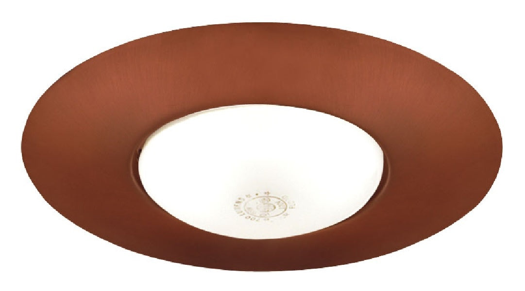 Juno Recessed Lighting 250-ABZ (250 ABZ) 6" Line Voltage, Open Frame Trim with BR30 Lamp, Aged Bronze Trim