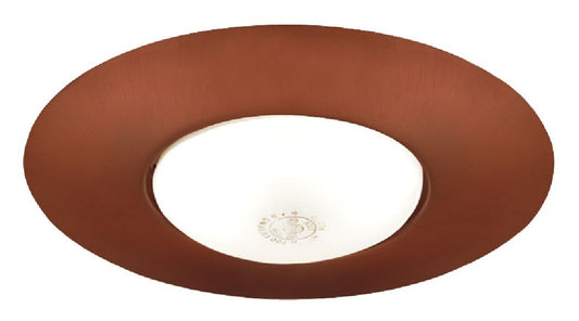 Juno Recessed Lighting 250-ABZ (250 ABZ) 6" Line Voltage, Open Frame Trim with BR30 Lamp, Aged Bronze Trim