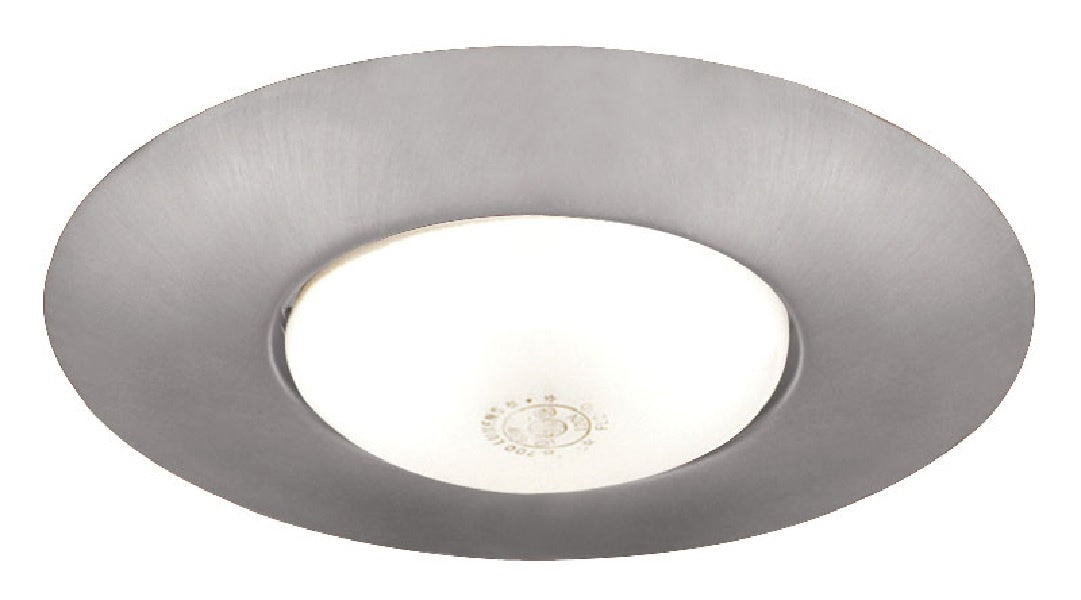Juno Recessed Lighting 250-SC (250 SC) 6" Line Voltage, Open Frame Trim with BR30 Lamp, Satin Chrome Trim