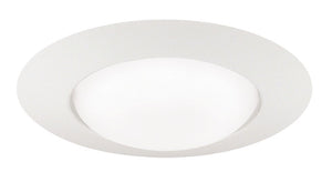 Juno Recessed Lighting 251-WH (251 WH) 6" Line Voltage, Open Frame Trim for BR40/R40 Lamp, White Trim