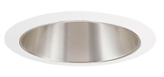 Juno Recessed Lighting 257HZ-WH (257 HZWH) 6" Line Voltage, Deep Cone Trim, Haze Reflector, White Trim