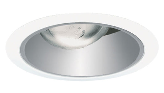 Juno Recessed Lighting 26HZ-WH (26 HZWH) 6" LED, Line Voltage, Straight Cone Trim, Haze Reflector, White Trim