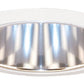 Juno Recessed Lighting 27C-WH (27 CWH) 6" LED, Line Voltage, Tapered Cone Trim, Clear Reflector, White Trim