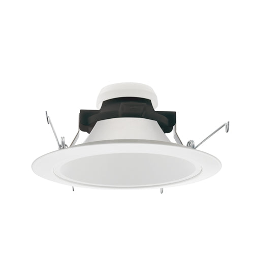 Juno Recessed Lighting 27HYP2-W-WH (27HYP2 WWH) 6" LED Hyperbolic Reflector Trim, White Cone, White Trim Ring