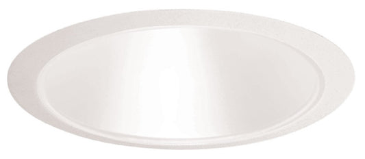 Juno Recessed Lighting 27W-WH (27 WWH) 6" LED, Line Voltage, Tapered Cone Trim, White Reflector, White Trim