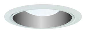 Juno Recessed Lighting 29C-WH (29 CWH) 6" Line Voltage, Fluorescent, Ultra Cone Trim - Fully Enclosed, Clear Reflector, White Trim
