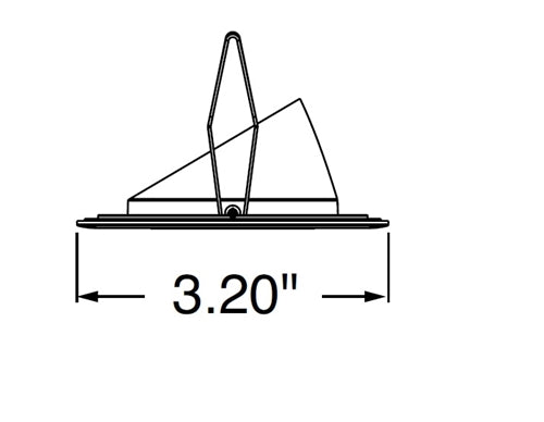Juno Aculux 2APIN BD WHSF Recessed Lighting 1-1/4 inch Round Adjustable Pinhole with Black Diffuse Reflector, Self Flanged White Trim