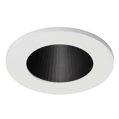 Juno Aculux 2APINLG BD WHFM WET Recessed Lighting 2" Round Adjustable Lensed Pinhole LED, Low Voltage Flush Mount, White Trim