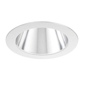 Juno Aculux 2DP CS SF WET Recessed Lighting 2" LED, Low Voltage Round Lensed Downlight, Clear Specular Self Flanged Trim