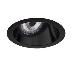 Juno Aculux 2DP CS WHSF Recessed Lighting 2" LED Round Parabolic Downlight Clear Specular Self Flanged White Trim