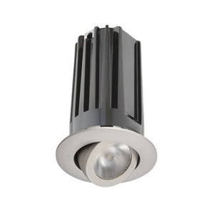Juno 2" LED Recessed Lighting 2LEDTG2A-941S-SN 2" LED Gen 2 Round Adjustable 4100K 90 CRI, Spot Beam, Satin Nickel Finish
