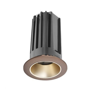 Juno 2" LED Recessed Lighting 2LEDTG2C-927F-WHZBZ 2" LED Gen 2 Round Downlight Cone 2700K 90 CRI, Flood Beam, Wheat Haze Reflector, Bronze Trim Ring