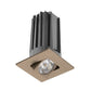Juno 2" LED Recessed Lighting 2LEDTG2SQA-841N-BZ 2" LED Gen 2 Square Adjustable 4100K 80 CRI, Narrow Flood Beam, Bronze Finish