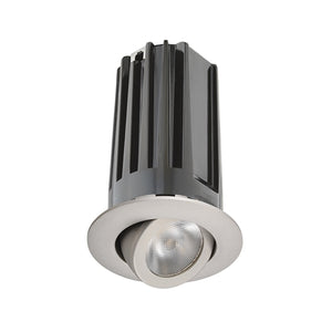 Juno 2" LED 2LEDTRIM G2 ADJ 30K 90CRI SP SN Recessed Lighting 2" LED Gen 2 Round Adjustable 3000K 90 CRI, Spot Beam, Satin Nickel Finish