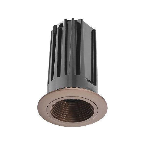 Juno 2" LED 2LEDTRIM G2 DB 35K 80CRI SP BRZBRZ Recessed Lighting 2" LED Gen 2 Round Downlight Baffle 3500K, 80 CRI, Spot Beam, Bronze Baffle, Bronze Trim Ring