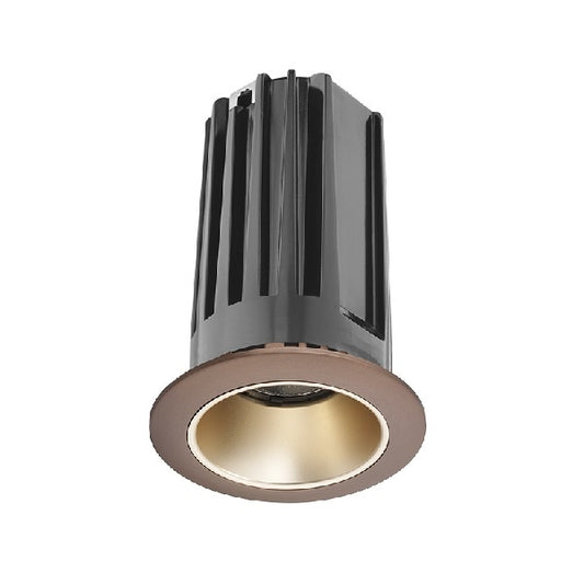 Juno 2" LED 2LEDTRIM G2 DC 27K 80CRI NFL WHZBRZ Recessed Lighting 2" LED Gen 2 Round Downlight Cone 2700K, 80 CRI, Narrow Flood Beam, Wheat Haze Reflector, Bronze Trim Ring