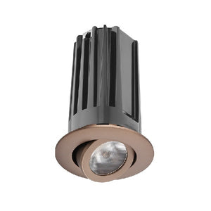 Juno 2" LED 2LEDTRIM G2 ADJ 40K 90CRI NFL BRZ Recessed Lighting 2" LED Gen 2 Round Adjustable 4000K, 90 CRI, Narrow Flood Beam, Bronze Finish