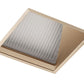 Juno Aculux Recessed Lighting 439SQWHZ-FM 3-1/4" Line Voltage, Low Voltage, LED Lensed Wall Wash Reflector Square Downlight, Wheat Haze Flush Mount Trim