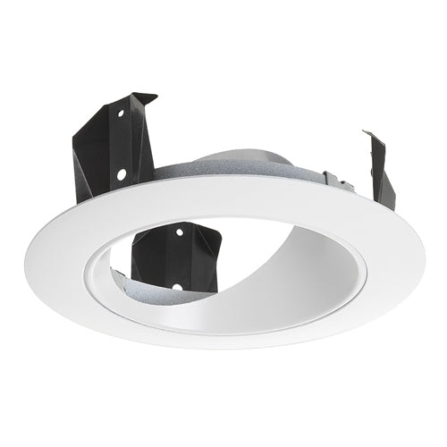 Juno Recessed Lighting 47LW-WH (47L WWH) 4" Adjustable Cone Trim, White Reflector White Trim