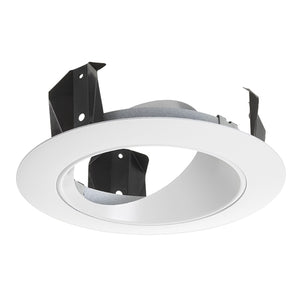 Juno Recessed Lighting 47LW-WH (47L WWH) 4" Adjustable Cone Trim, White Reflector White Trim
