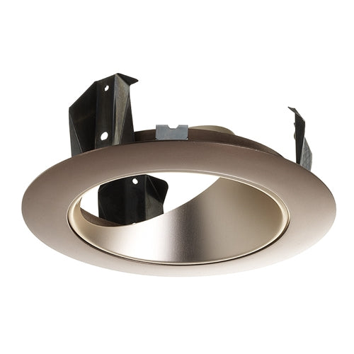 Juno Recessed Lighting 47LWHZ-ABZ (47L WHZABZ) 4" Adjustable Cone Trim, Wheat Haze Reflector Aged Bronze Trim