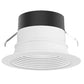 Juno 4BEMB SWW5 90 CRI 4" Juno E Series Baffle Trim Kit, Switchable Color Temperature 2700K, 3000K, 3500K, 4000K, 5000K, 90 CRI