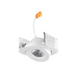 Juno Recessed Lighting 4RLAG2-927-6-N-WH 4" LED Retrofit Trim 2700K, 90 CRI 750 lumens, Narrow Flood, White Finish, Less Medium Base Socket Adapter