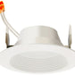 Juno Recessed Lighting 4RLD-927-6-WWH Downlight 4" LED Retrofit Baffle Trim 2700K, 90 CRI, 650 Lumens, White Finish