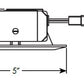 Juno Recessed Lighting 4RLDG2-927-6-WWH Downlight 4" LED Retrofit Baffle Trim 2700K, 90 CRI, 650 Lumens, White Finish