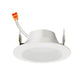 Juno Recessed Lighting 4RLDG2-930-6-WWH Downlight 4" LED Retrofit Baffle Trim 3000K, 90 CRI, 650 Lumens, White Finish